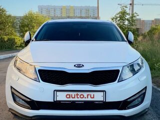 2013 Kia Optima III Рестайлинг, белый, 1300000 рублей, вид 1