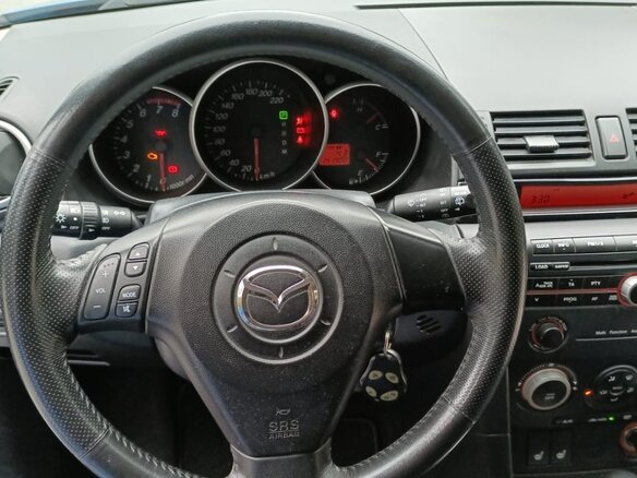 2004 Mazda 3 I (BK), синий, 780000 рублей - вид 10