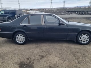 1993 Mercedes-Benz S-Класс 350 III (W140), чёрный, 1550000 рублей, вид 4