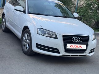 2012 Audi A3 II (8P) Рестайлинг 2, белый, 900000 рублей, вид 1
