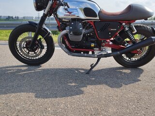 2014 Moto Guzzi V 7, серебристый, 469796 рублей, вид 5