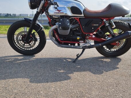 2014 Moto Guzzi V 7, серебристый, 464356 рублей, вид 5