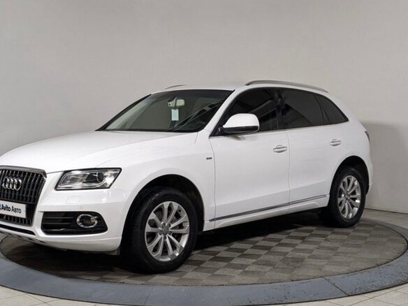 2014 Audi Q5 I (8R) Рестайлинг, белый, 2250000 рублей - вид 1