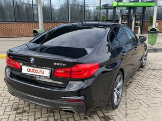 2018 BMW 5 серии 530d xDrive VII (G30/G31/G38), чёрный, 3200000 рублей, вид 4