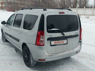 2013 Lada (ВАЗ) Largus I, серебристый, 880000 рублей, вид 3