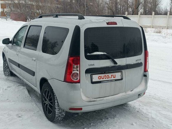 2013 Lada (ВАЗ) Largus I, серебристый, 880000 рублей - вид 2
