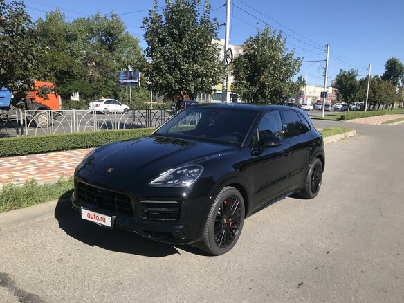 2021 Porsche Cayenne GTS III, чёрный