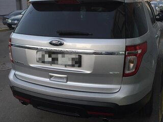2013 Ford Explorer V, серебристый, 2195136 рублей, вид 2
