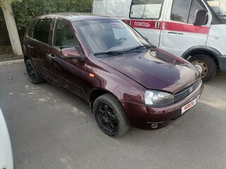 2013 Lada (ВАЗ) Kalina I, красный, 420000 рублей, вид 1