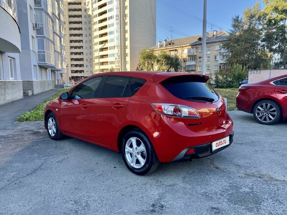 2009 Mazda 3 II (BL), красный - вид 11