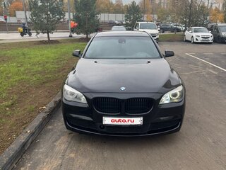 2010 BMW 7 серии 740d V (F01/F02/F04), чёрный, 1600000 рублей, вид 2