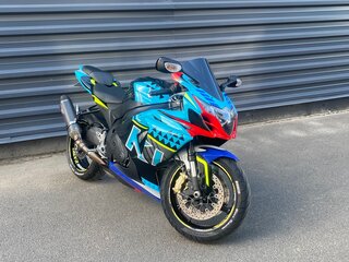 2011 Suzuki GSX-R 1000, голубой, 850000 рублей, вид 1