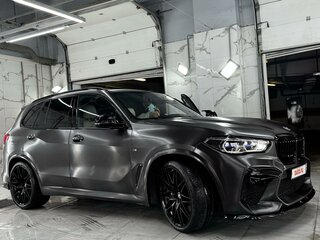 2020 BMW X5 30d IV (G05/G18), синий, 7900000 рублей, вид 4