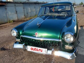 1962 ГАЗ 21 «Волга» 21Л, зелёный, 600000 рублей, вид 1