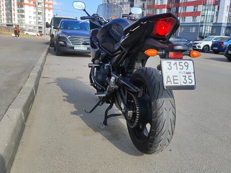 2011 Yamaha XJ6 (FZ6R), чёрный, 460000 рублей, вид 1