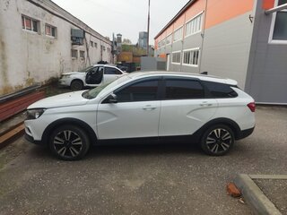 2020 Lada (ВАЗ) Vesta SW Cross I, белый, 1300000 рублей, вид 1