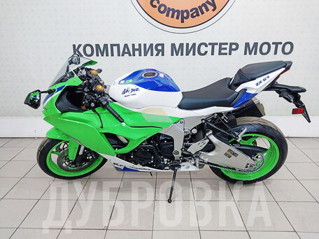 2024 Kawasaki ZX-6 Ninja, зелёный, 1375000 рублей, вид 2