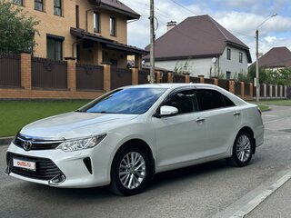 2017 Toyota Camry US Market VII (XV50) Рестайлинг, чёрный, 2810000 рублей, вид 2