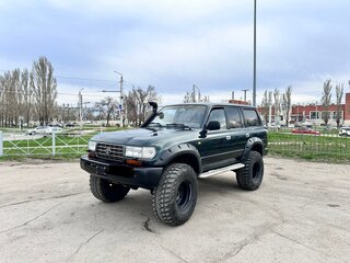 1996 Toyota Land Cruiser 80 Series Рестайлинг, зелёный, 2900000 рублей, вид 1