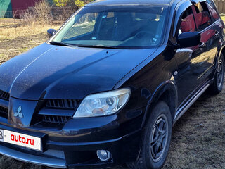 2007 Mitsubishi Outlander I, чёрный, 850000 рублей, вид 4