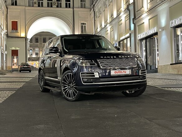 2018 Land Rover Range Rover IV Рестайлинг, синий - вид 27