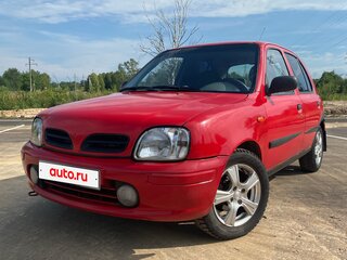 1999 Nissan Micra II (K11), красный, 120000 рублей, вид 1