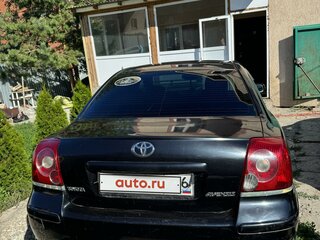 2008 Toyota Avensis II Рестайлинг, чёрный, 850000 рублей, вид 2