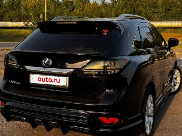 2011 Lexus RX 450h III, чёрный, 2400000 рублей - вид 3