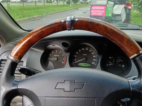 2004 Chevrolet Evanda, синий, 370000 рублей - вид 14