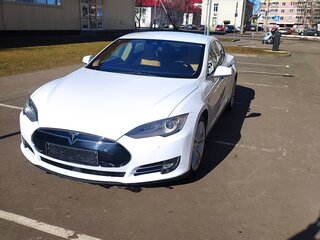 2015 Tesla Model S P85D I, белый, 3700000 рублей, вид 1