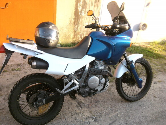 1993 Honda NX, синий, 300000 рублей - вид 21