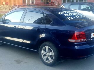 2016 Volkswagen Polo V Рестайлинг, синий, 1300000 рублей, вид 4