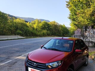 2022 Lada (ВАЗ) Granta I Рестайлинг, красный, 820000 рублей, вид 2