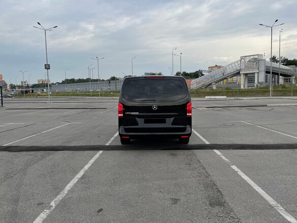 2020 Mercedes-Benz Vito 119 BlueTEC L2 III (W447), чёрный - вид 3