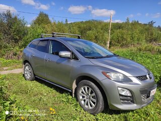 2011 Mazda CX-7 I Рестайлинг, серебристый, 1200000 рублей, вид 1