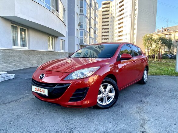 2009 Mazda 3 II (BL), красный - вид 5