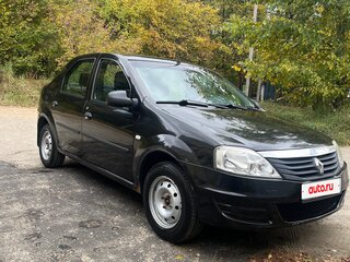 2012 Renault Logan I Рестайлинг, чёрный, 380000 рублей, вид 2