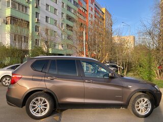 2013 BMW X3 20i xDrive II (F25), коричневый, 1650000 рублей, вид 5