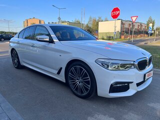 2017 BMW 5 серии 530i VII (G30/G31/G38), белый, 3396192 рублей, вид 1