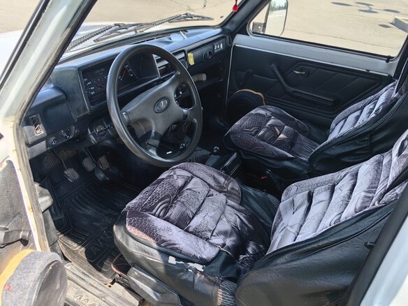 2003 Lada (ВАЗ) 2121 (4x4) I Рестайлинг, белый, 230000 рублей - вид 13