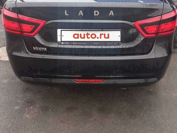 2021 Lada (ВАЗ) Vesta I, чёрный, 1100000 рублей - вид 2