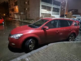 2011 Kia Ceed I Рестайлинг, красный, 750000 рублей, вид 4