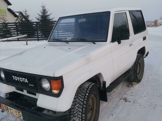 1989 Toyota Land Cruiser 70 Series, белый, 2500000 рублей, вид 1