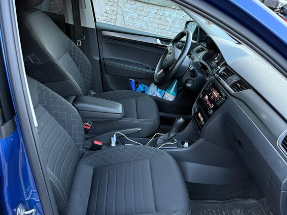 2019 Skoda Rapid I Рестайлинг, синий, 1550000 рублей - вид 10