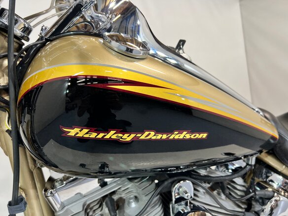 2003 Harley-Davidson Softail Deuce, золотистый, 810000 рублей - вид 16