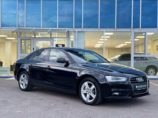 2013 Audi A4 IV (B8) Рестайлинг, чёрный, 1265000 рублей, вид 2