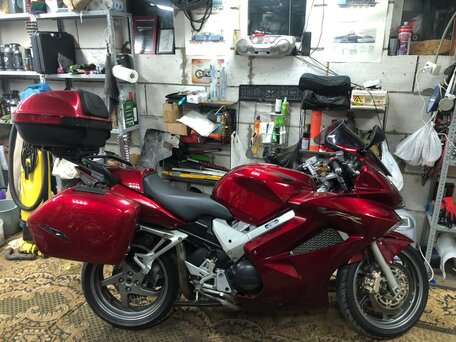 2007 Honda VFR 800, красный, 500000 рублей, вид 2