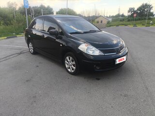2008 Nissan Tiida I, чёрный, 460000 рублей, вид 4