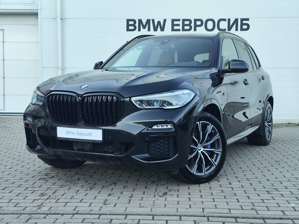 2021 BMW X5 30d IV (G05/G18), чёрный, 6499000 рублей