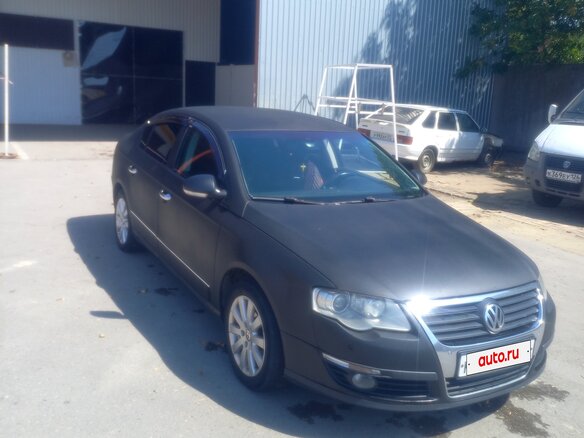 2008 Volkswagen Passat B6, синий, 820000 рублей - вид 2